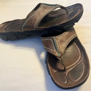 Keen Leather Flip Flops